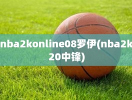 nba2konline08罗伊(nba2k20中锋)