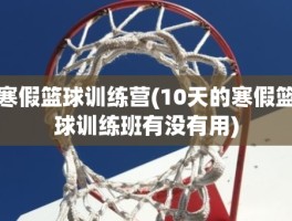 寒假篮球训练营(10天的寒假篮球训练班有没有用)