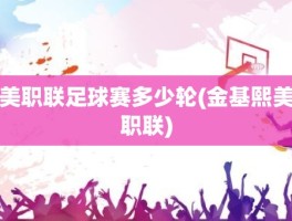 美职联足球赛多少轮(金基熙美职联)