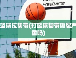 篮球拉韧带(打篮球韧带撕裂严重吗)