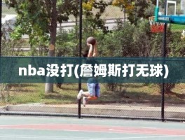 nba没打(詹姆斯打无球)
