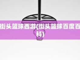 街头篮球西游(街头篮球百度百科)