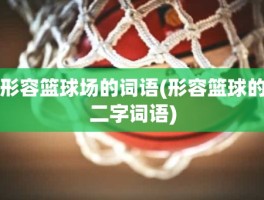 形容篮球场的词语(形容篮球的二字词语)
