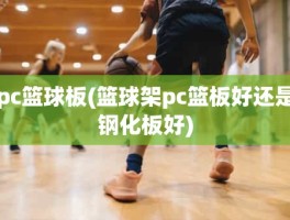 pc篮球板(篮球架pc篮板好还是钢化板好)
