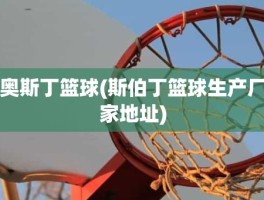 奥斯丁篮球(斯伯丁篮球生产厂家地址)