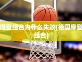 魔登组合为什么失败(德国摩登组合)