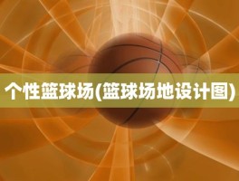 个性篮球场(篮球场地设计图)