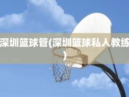 深圳篮球管(深圳篮球私人教练)