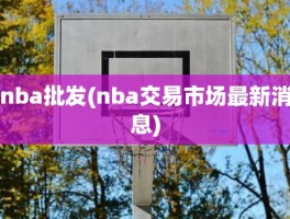 nba批发(nba交易市场最新消息)