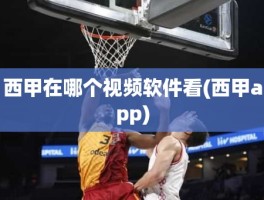 西甲在哪个视频软件看(西甲app)