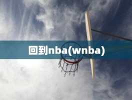 回到nba(wnba)