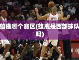 雄鹿哪个赛区(雄鹿是西部球队吗)