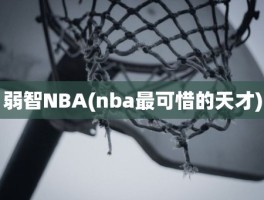 弱智NBA(nba最可惜的天才)