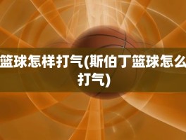 篮球怎样打气(斯伯丁篮球怎么打气)