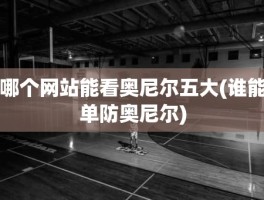 哪个网站能看奥尼尔五大(谁能单防奥尼尔)