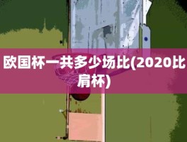 欧国杯一共多少场比(2020比肩杯)