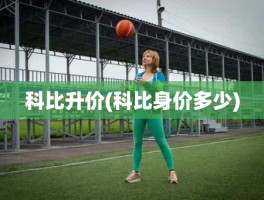 科比升价(科比身价多少)