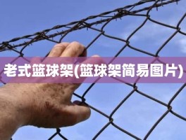 老式篮球架(篮球架简易图片)