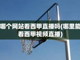 哪个网站看西甲直播吗(哪里能看西甲视频直播)