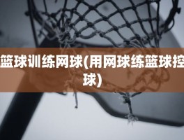 篮球训练网球(用网球练篮球控球)