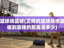 篮球场篮板(正规的篮球场地篮板到底线的距离是多少)