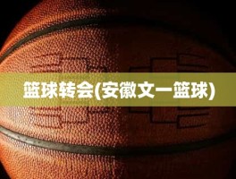 篮球转会(安徽文一篮球)