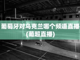 葡萄牙对乌克兰哪个频道直播(葡超直播)