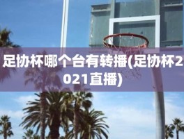 足协杯哪个台有转播(足协杯2021直播)