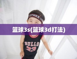 篮球3s(篮球3d打法)