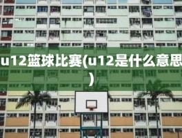 u12篮球比赛(u12是什么意思)