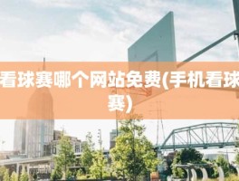 看球赛哪个网站免费(手机看球赛)