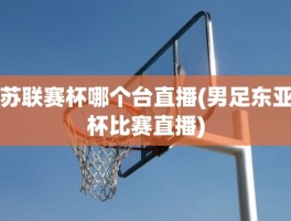 苏联赛杯哪个台直播(男足东亚杯比赛直播)