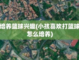 培养篮球兴趣(小孩喜欢打篮球怎么培养)