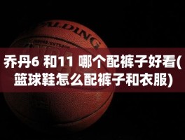 乔丹6 和11 哪个配裤子好看(篮球鞋怎么配裤子和衣服)