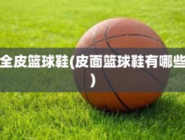 全皮篮球鞋(皮面篮球鞋有哪些)