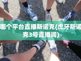 哪个平台直播斯诺克(虎牙斯诺克3号直播间)