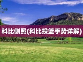 科比侧照(科比投篮手势详解)