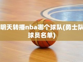 明天转播nba哪个球队(勇士队球员名单)
