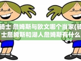 骑士 詹姆斯与欧文哪个当家(骑士詹姆斯和湖人詹姆斯有什么区别)