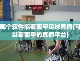 哪个软件能看西甲足球直播(可以看西甲的直播平台)