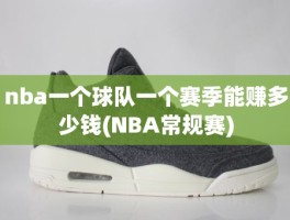 nba一个球队一个赛季能赚多少钱(NBA常规赛)