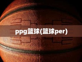 ppg篮球(篮球per)