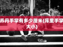乔丹手掌有多少厘米(库里手掌大小)
