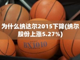 为什么纳达尔2015下降(纳尔股份上涨5.27%)