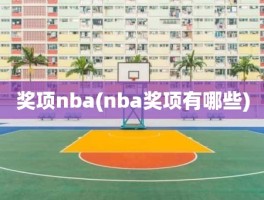 奖项nba(nba奖项有哪些)