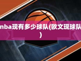 nba现有多少球队(欧文现球队)