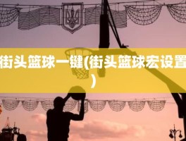 街头篮球一键(街头篮球宏设置)