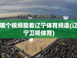 哪个视频能看辽宁体育频道(辽宁卫视体育)