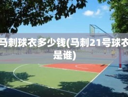 马刺球衣多少钱(马刺21号球衣是谁)