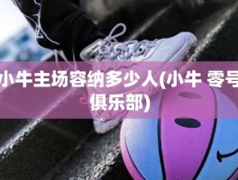 小牛主场容纳多少人(小牛 零号俱乐部)